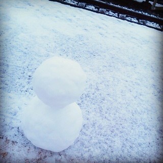 snowman を拡大